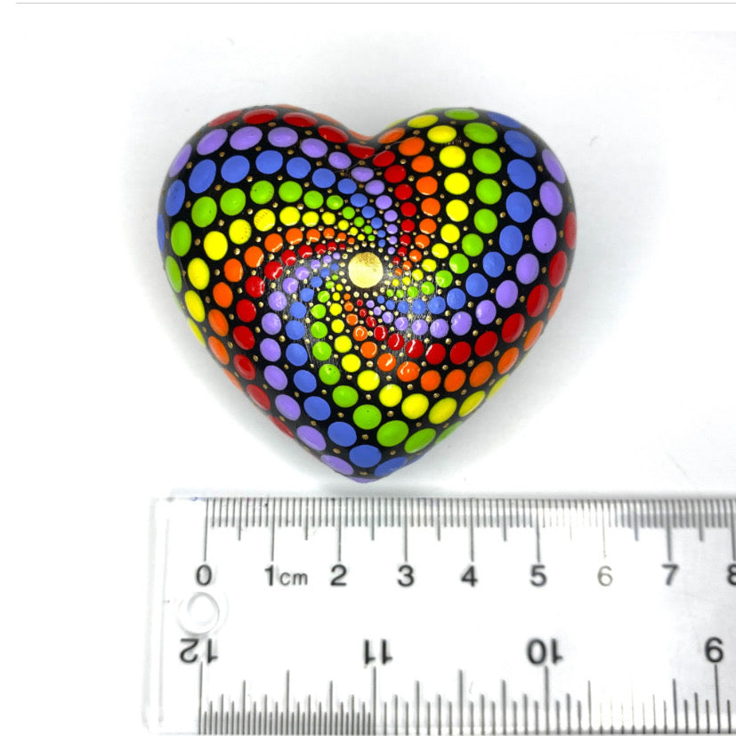 Medium Rainbow Heart