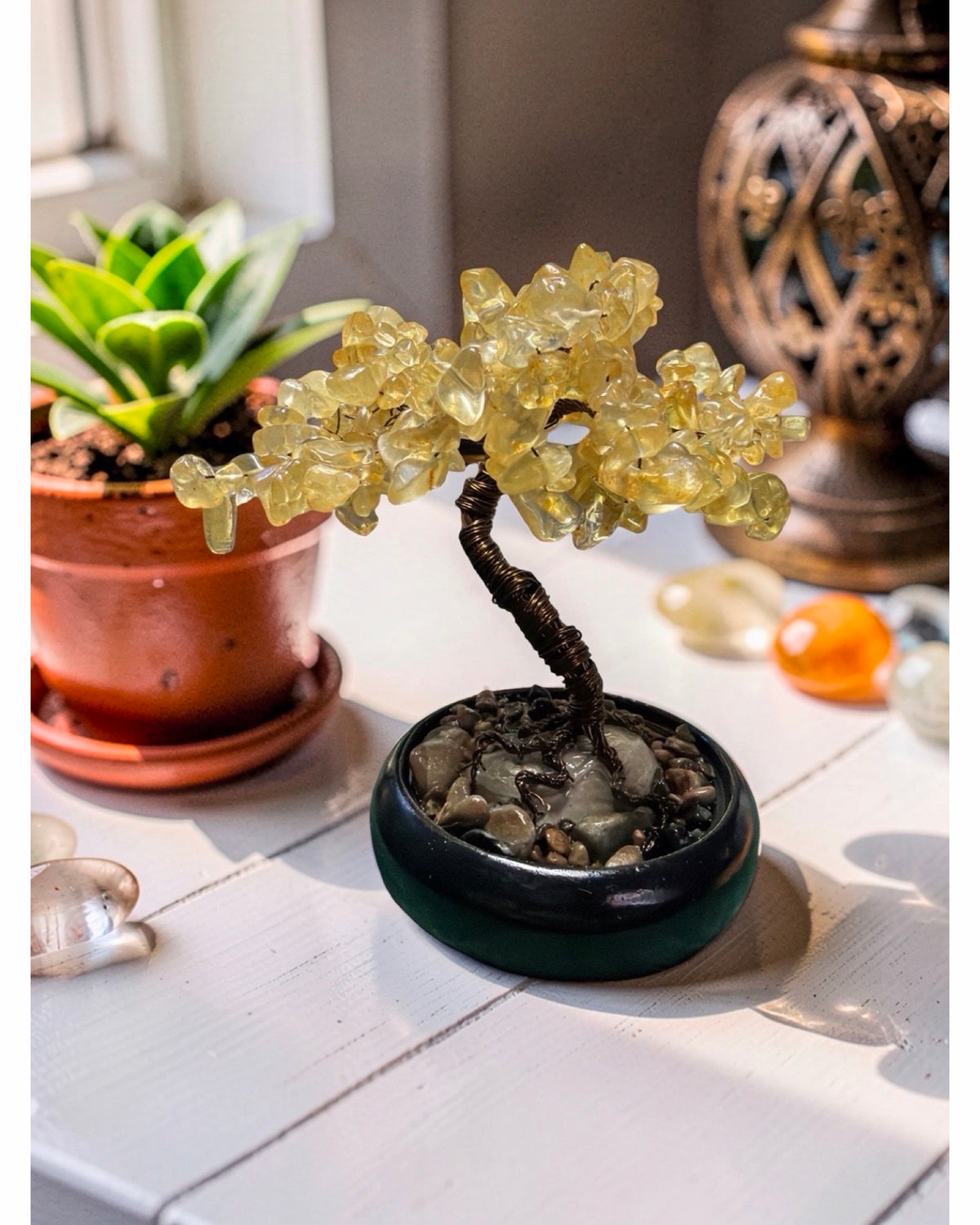 CITRINE TREE •success •strength •abundance