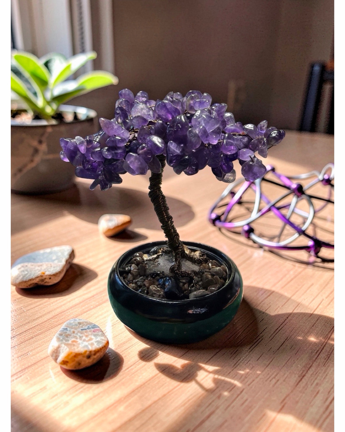 AMETHYST TREE •soothing •protection •will power