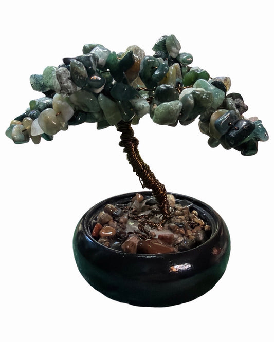MOSS AGATE TREE •tranquility •wealth •self-esteem