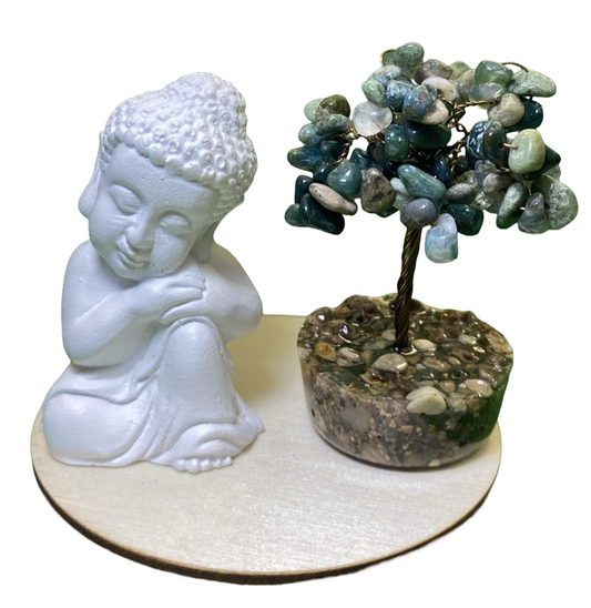 MOSS AGATE • Tranquility • Wealth • Self-Esteem