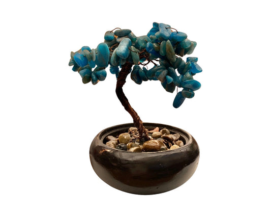 Blue Apatite Tree