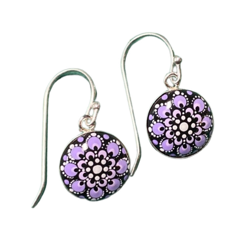 Purple Earrings