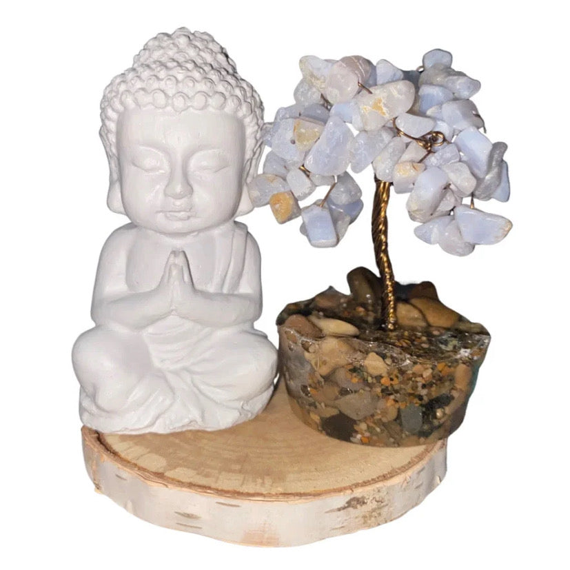 BLUE LACE AGATE • Peace • Joy • Communication