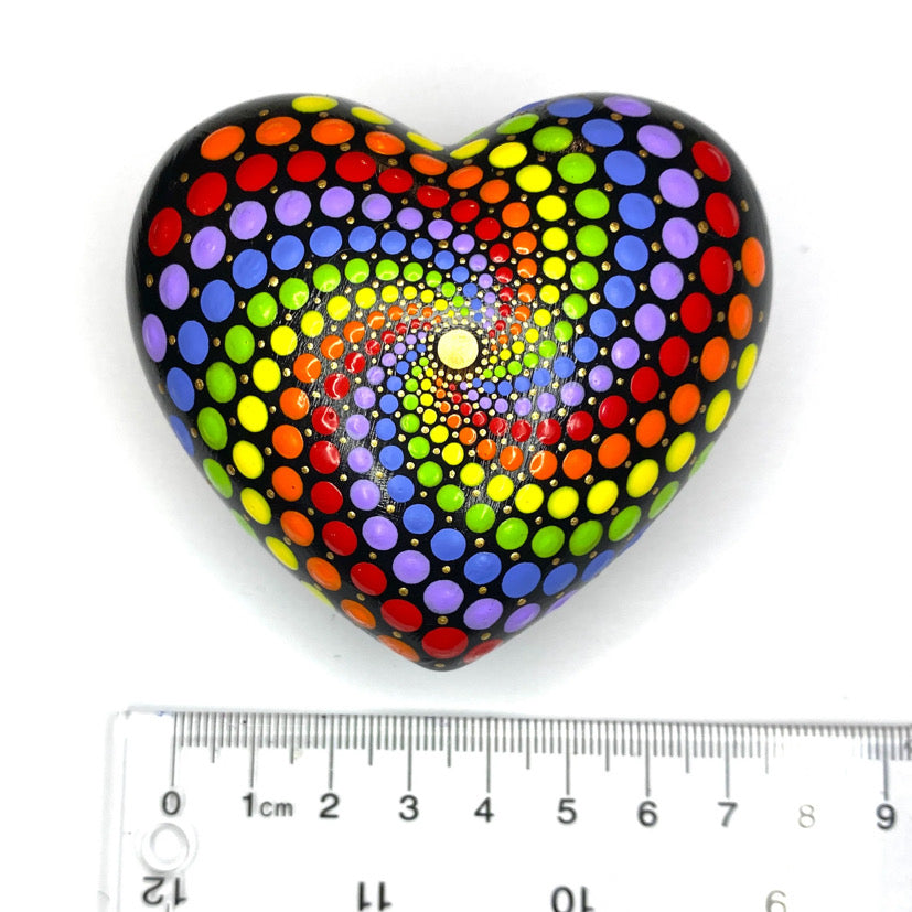 Large Rainbow Heart