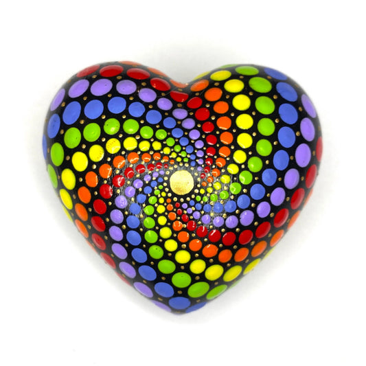 Medium Rainbow Heart