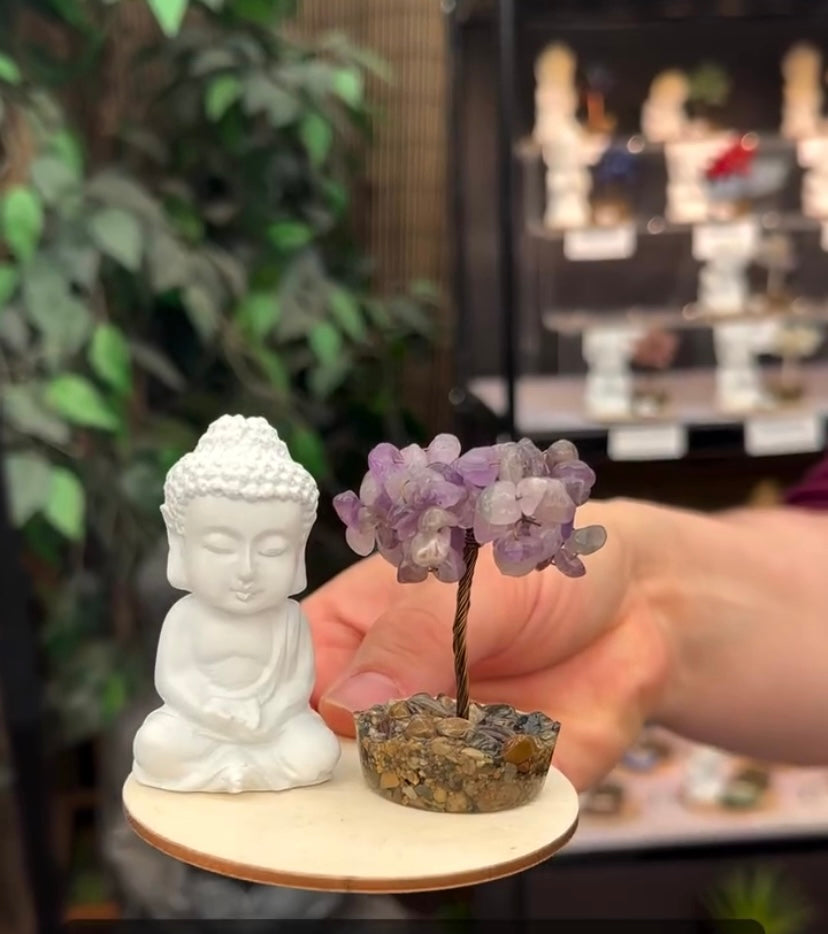 CITRINE BUDDHA SET *Success *Strength *Abundance