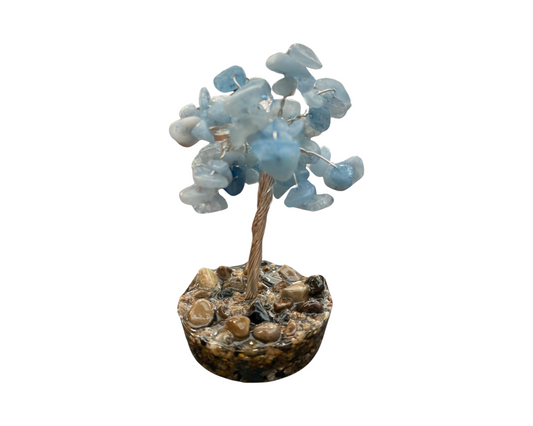 Mini Aquamarine Tree